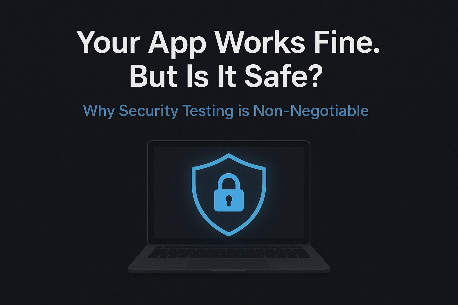 Why Security Testing is Non-Negotiable